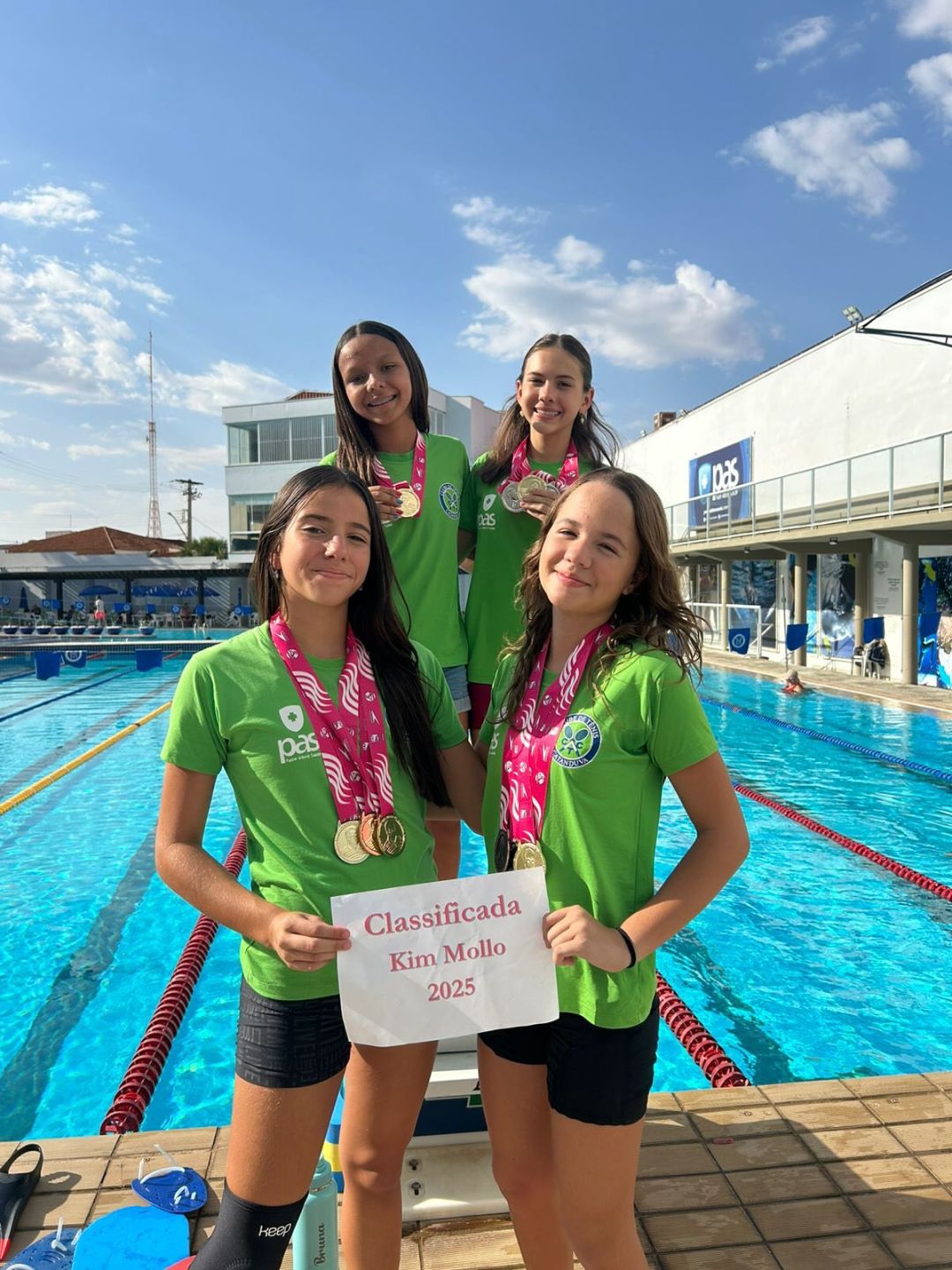 Atletas do CTC são convocadas para compor a seleção da 4º região na disputa do Troféu Kim Mollo 2025