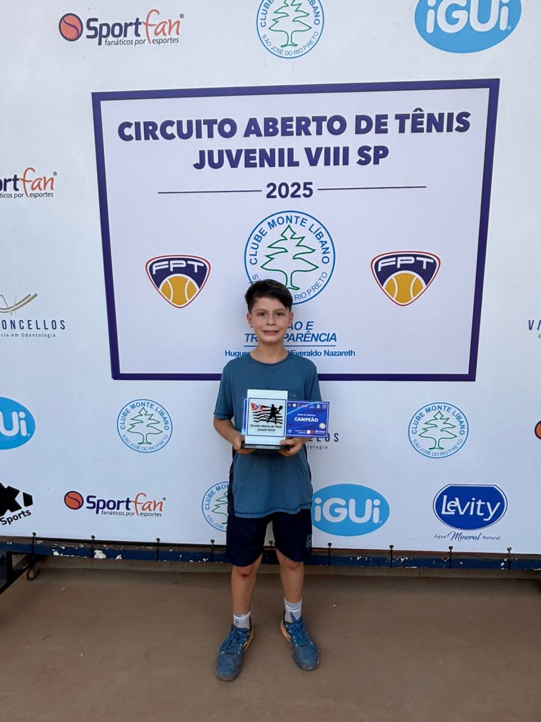 Tenistas do CTC marcam presença no Circuito Aberto de Tênis Juvenil VIII SP